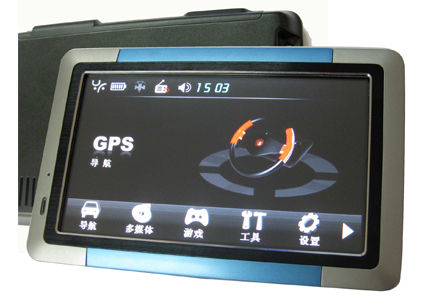 5.0 Zoll 65K Farb-TFT-Touchscreen Bluetooth-GPS-Navigationssystem V5008
